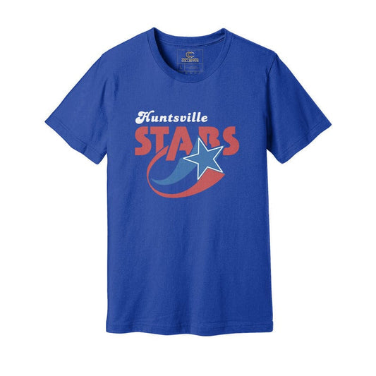 HUNTSVILLE STARS BASEBALL THROWBACK Tee