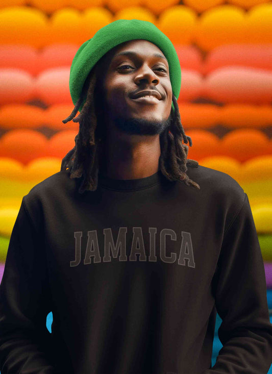 JAMAICA BLACK ON BLACK Sweatshirt
