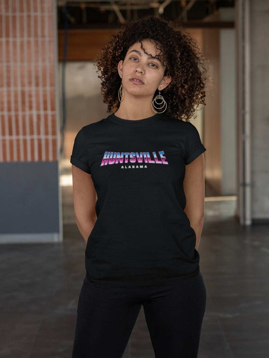 HUNTSVILLE (Chrome Text) Tee